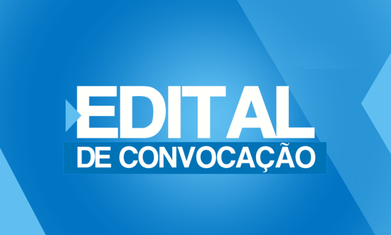 EDITAL DE CONVOCAÇÃO N° 002/2024