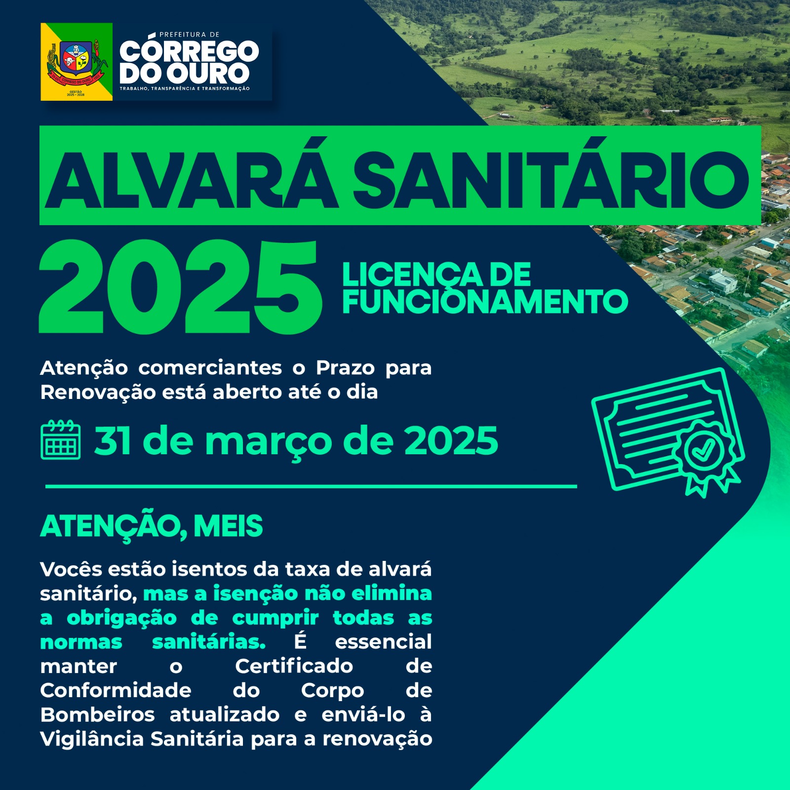 Alvará Sanitário 2025