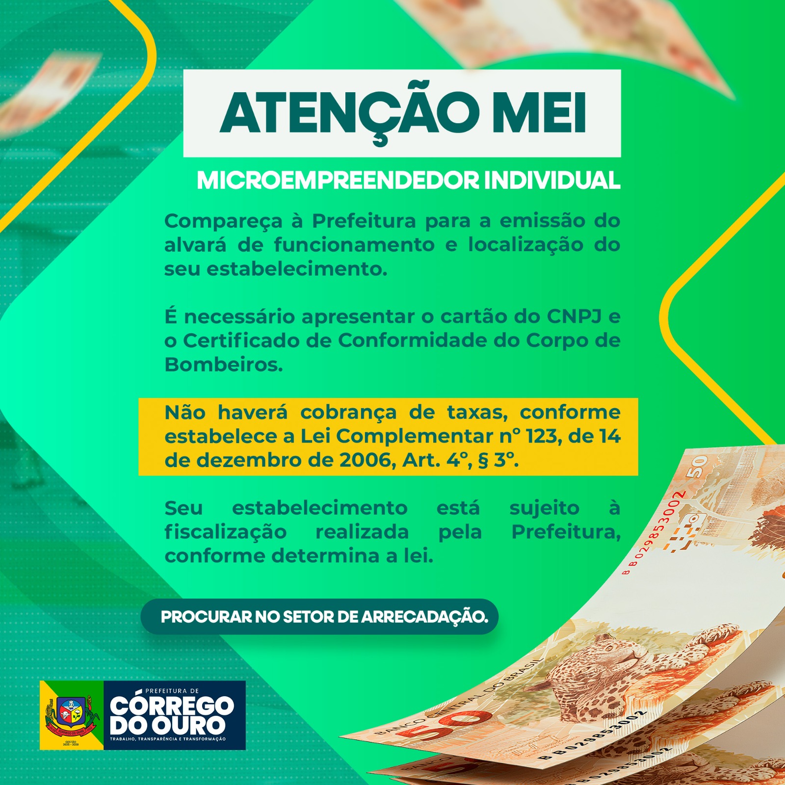 ATENÇÃO, EMPREENDEDORES! 📢